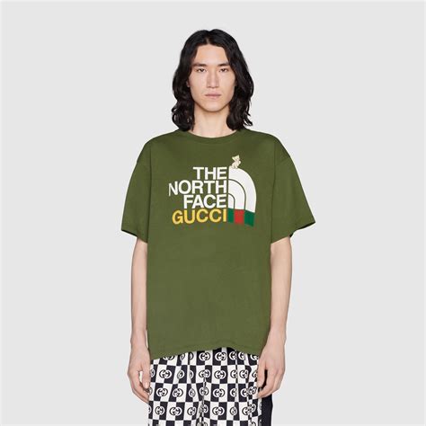 the north face gucci tahirt|north face x Gucci outlet.